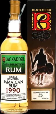 Bouteille de spiritueux : Cask Selection Rum de la marque Hampden