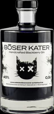 Bouteille de spiritueux : Handcrafted Blackberry Gin de la marque Böser Kater