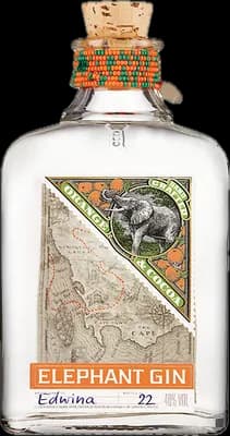 Bouteille de spiritueux : Orange Cocoa Gin de la marque Elephant