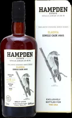 Bouteille de spiritueux : Trelawny Endemic Birds (Elaenia) de la marque Hampden