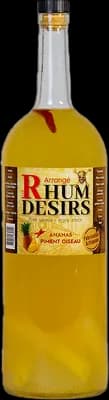 Bouteille de spiritueux : Planteur - Ananas Piment Oiseau de la marque Rhum Désirs