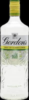 Bouteille de spiritueux : Spot Of Elderflower Gin de la marque Gordon's