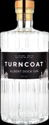 Bouteille de spiritueux : Albert Dock Gin de la marque Turncoat