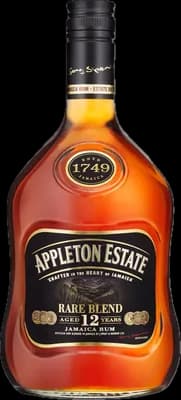 Bouteille de spiritueux : Rare Blend 12 Years de la marque Appleton Estate