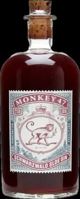 Bouteille de spiritueux : Sloe Gin de la marque Monkey 47
