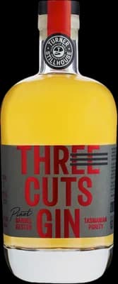 Bouteille de spiritueux : Pinot Barrel Rested de la marque Three Cuts Gin
