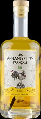 Bouteille de spiritueux : Ananas – Vanille de la marque Les Arrangeurs Français