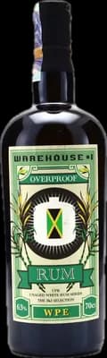 Bouteille de spiritueux : Overproof White Rum (J&J Selection) de la marque Worthy Park