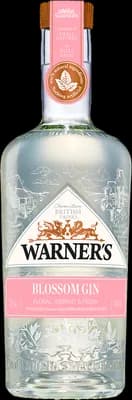 Bouteille de spiritueux : Blossom Gin de la marque Warner's
