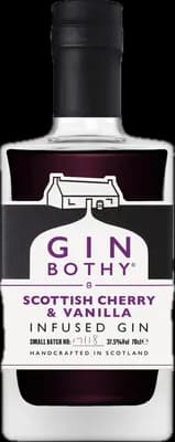 Bouteille de spiritueux : Scottish Cherry & Vanilla Infused Gin de la marque Gin Bothy
