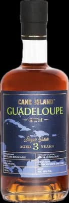 Bouteille de spiritueux : Guadeloupe Aged 3 Years de la marque Cane Island