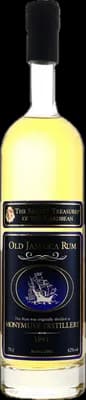 Bouteille de spiritueux : Old Jamaica Rum de la marque Monymusk