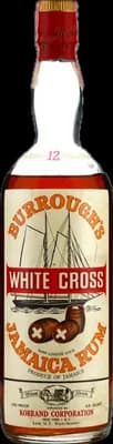 Bouteille de spiritueux : White Cross Jamaica Rum 1960s de la marque Burrough's