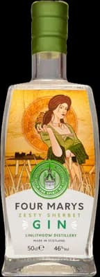 Bouteille de spiritueux : Zesty Sherbet Gin de la marque Four Marys