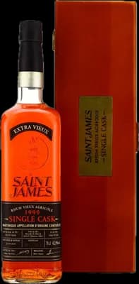 Bouteille de spiritueux : Single Cask de la marque Saint James