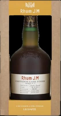 Bouteille de spiritueux : Série N°2 Calvados Cask Finish de la marque Rhum J.M