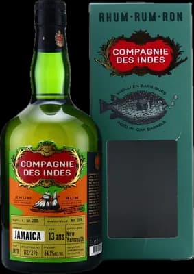 Bouteille de spiritueux : Jamaica (Bottled for Denmark) de la marque Compagnie des Indes
