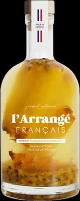 Bouteille de spiritueux : Fruits de la Passion Ananas Victoria de la marque L’Arrangé Français