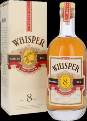 Bouteille de spiritueux : 8 ans de la marque Whisper