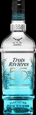 Bouteille de spiritueux : 55 Origines de la marque Trois Rivières