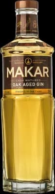 Bouteille de spiritueux : Cask Matured Oak Aged Gin de la marque Makar