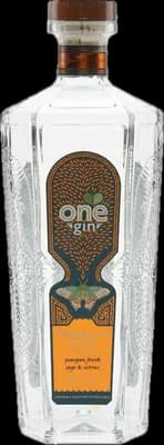 Bouteille de spiritueux : Gin Classic de la marque One