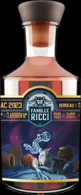 Bouteille de spiritueux : Zodiac Verseau de la marque Famille Ricci