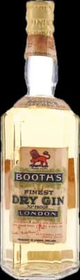 Bouteille de spiritueux : Finest Dry Gin 1948 de la marque Booth's