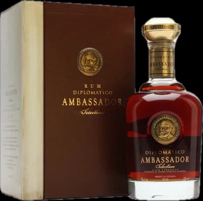 Bouteille de spiritueux : Ambassador de la marque Diplomatico