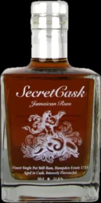 Bouteille de spiritueux : Jamaican Rum (Der Gehaltvolle) de la marque Hampden