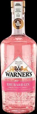 Bouteille de spiritueux : Rhubarb Gin de la marque Warner's