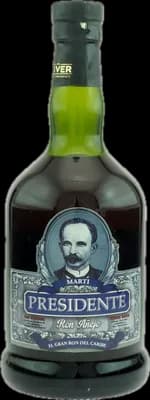 Bouteille de spiritueux : Presidente Marti Gran Añejo Solera de la marque Oliver & Oliver