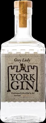 Bouteille de spiritueux : Grey Lady de la marque York Gin