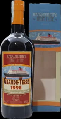 Bouteille de spiritueux : Grande-Terre 1998 de la marque Transcontinental Rum Line