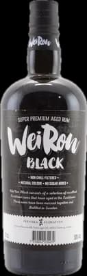 Bouteille de spiritueux : WeiRon Black de la marque Svenska Eldvatten