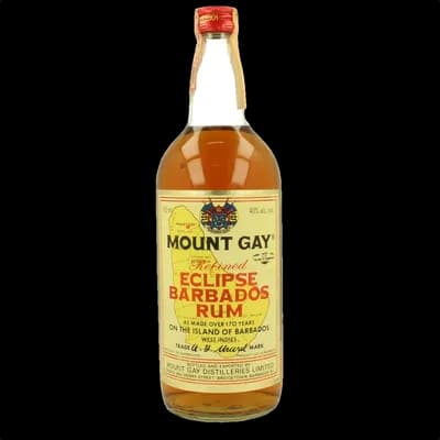 Bouteille de spiritueux : Eclipse Barbados Rum de la marque Mount Gay