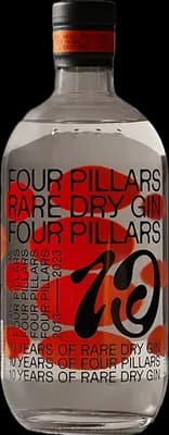 Bouteille de spiritueux : 10th Birthday Rare Dry Gin de la marque Four Pillars