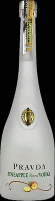 Bouteille de spiritueux : Pineapple Flavored Vodka de la marque Pravda