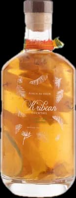 Bouteille de spiritueux : Ananas Flambé Citron Vert de la marque K’ribean Cocktail
