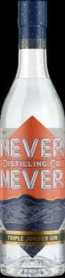 Bouteille de spiritueux : Triple Juniper Gin Export Strength de la marque Never Never 