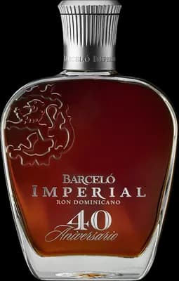 Bouteille de spiritueux : Imperial Premium Blend 40 aniversario de la marque Ron Barceló