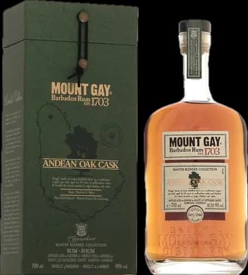 Bouteille de spiritueux : Master Blender Collection - Andean Oak Cask de la marque Mount Gay