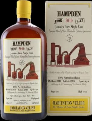 Bouteille de spiritueux : LMDW 60th de la marque Hampden