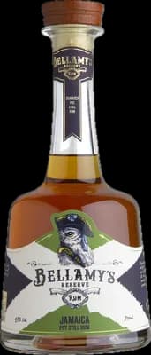 Bouteille de spiritueux : Jamaica Pot Still Rum de la marque Bellamy's Reserve