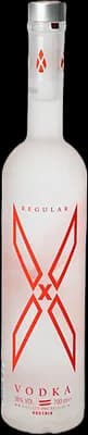 Bouteille de spiritueux : Vodka Regular de la marque X Spirits