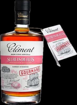Bouteille de spiritueux : Secrets de fûts (Gourmand) de la marque Clément