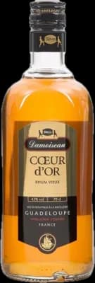 Bouteille de spiritueux : Cœur d’Or de la marque Damoiseau