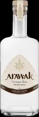Bouteille de spiritueux : Rhum Blanc Agricole 40% de la marque Arawak