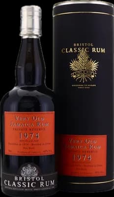 Bouteille de spiritueux : Very Old Jamaica Rum Private Reserve de la marque Bristol Classic Rum
