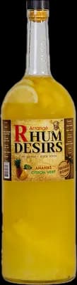 Bouteille de spiritueux : Planteur - Ananas Citron Vert de la marque Rhum Désirs